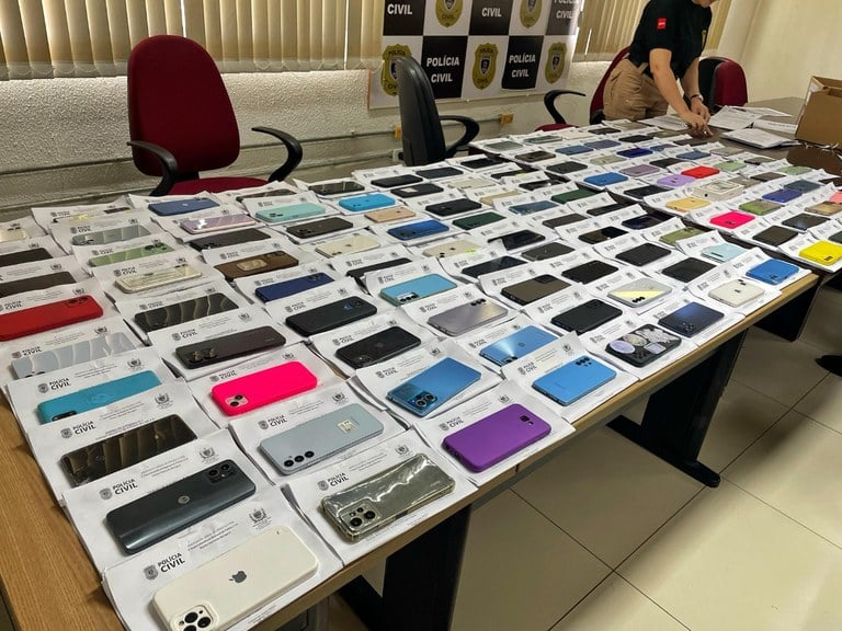 Polícia Civil percorre 3 estados do Nordeste e recupera celulares furtados na Paraíba
