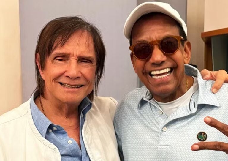 Reencontro histórico entre Roberto Carlos e Jorge Ben Jor marca especial de Natal