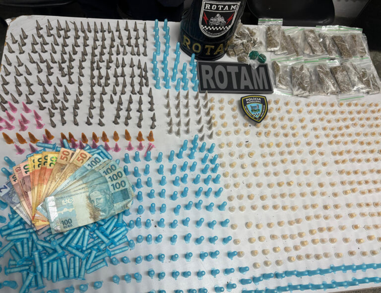 Polícia apreende mais de 1,4 kg de drogas em São Sebastião