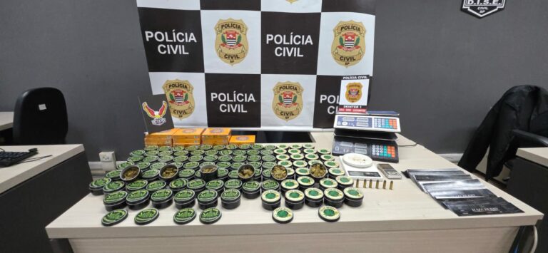 Polícia prende suspeito de vender 'drogas gourmet' em São José