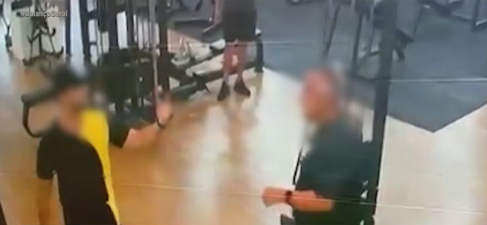 Personal trainer agride idoso de 60 anos dentro de academia Personal trainer agride idoso de 60 anos dentro de academia