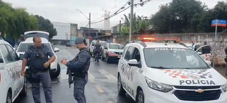 Intensa movimentação da Polícia Militar chama atenção em Hortolândia