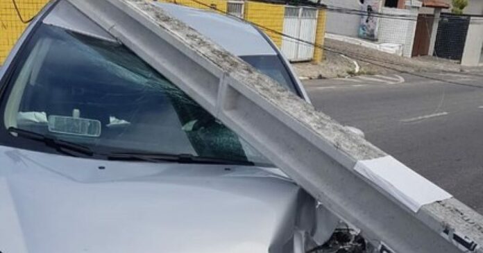 Paraíba registra quase 650 colisões de veículos em postes em 2025