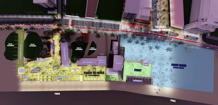 Cidade do Forró é inaugurada nesta terça (6) na orla de Tambaú