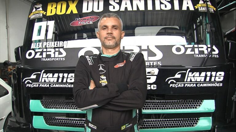 Alex Peixeiro se destaca na Fórmula Truck e representa a Baixada Santista no automobilismo
