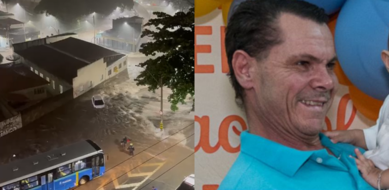 Motociclista morre arrastado por enxurrada durante chuva forte em Piracicaba