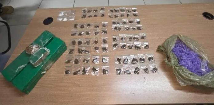 Homens são presos com tabletes de maconha e com cocaína em João Pessoa
