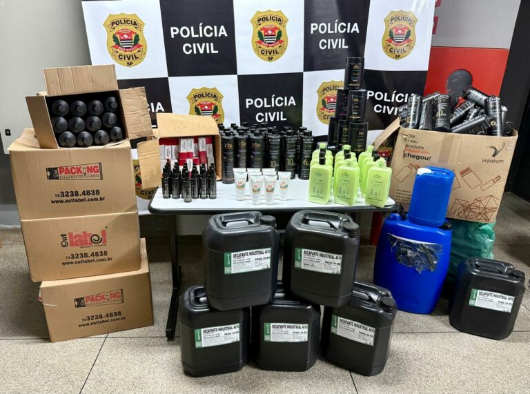 Empresária é presa em Campinas por vender cosméticos clandestinos pelas redes sociais