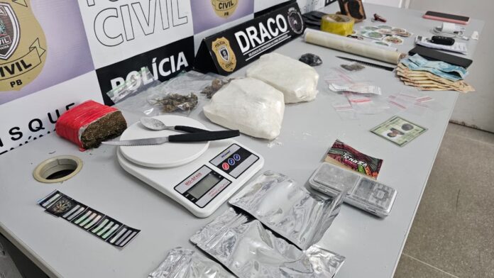 Operação derruba esquema de tráfico por delivery na Paraíba