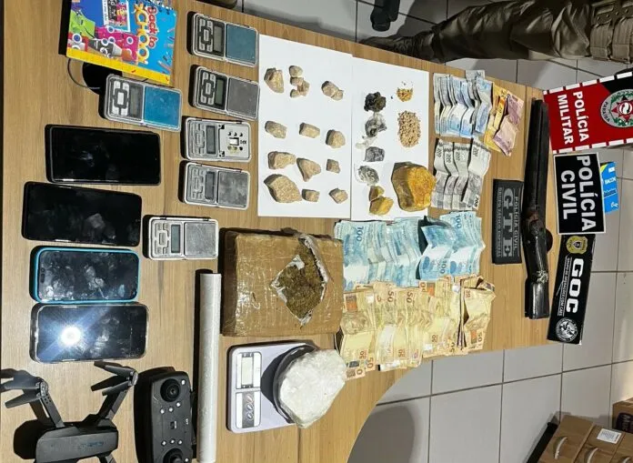 Operação prende duas pessoas por tráfico de drogas em Picuí