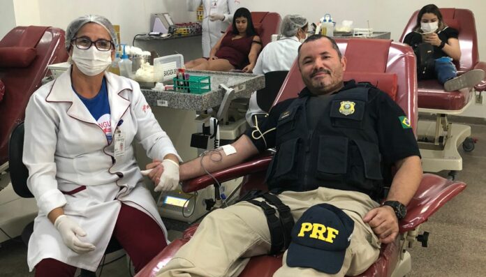 PRF estimula doação de sangue durante ação em Campina Grande