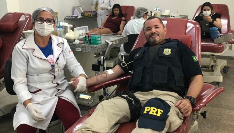 PRF estimula doação de sangue durante ação em Campina Grande