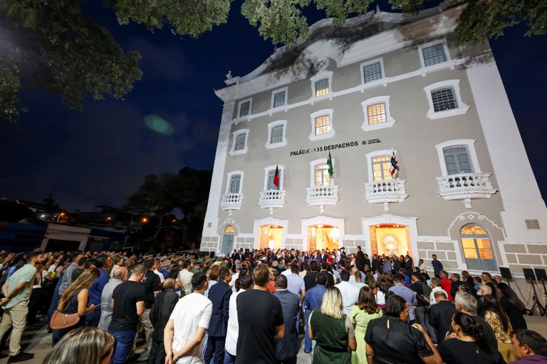 Palácio dos Despachos passa a concentrar núcleo do Governo no Centro Histórico