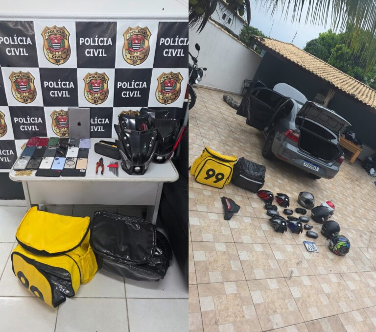 Dupla é preso por integrar quadrilha de furtos de motos em Peruíbe