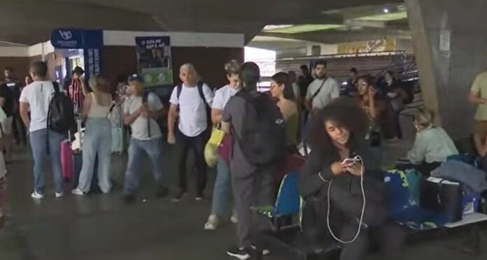 Rodoviária JP Rodoviária de João Pessoa registra movimento intenso após feriadão