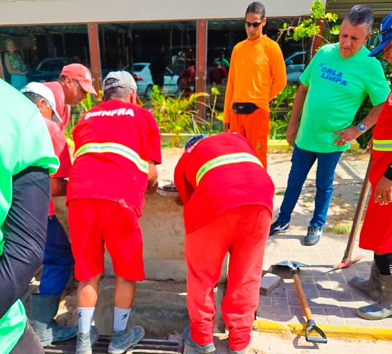 13 estabelecimentos já foram notificados na Operação Orla Limpa