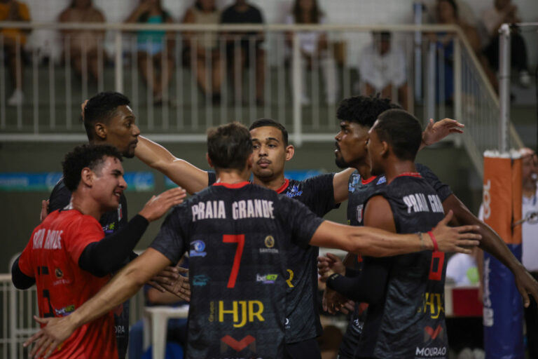 Praia Grande recebe o Norde Vôlei em duelo de campeões olímpicos pela Superliga B