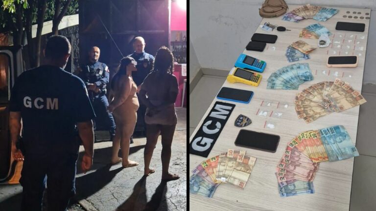 GCM prende duas mulheres e apreende adolescente por tráfico na Zona do Meretrício de Rio Preto