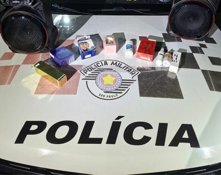 PM prende homem suspeito de furtar lojas em shoppings de São José