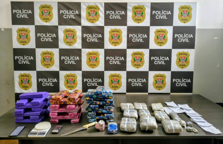 Civil de Ribeirão Preto prende homem com quase 37 quilos de maconha