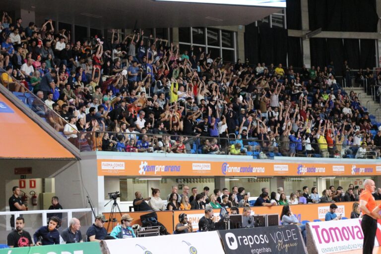 Farma Conde Arena recebe jogos de basquete e vôlei nesta sexta e sábado