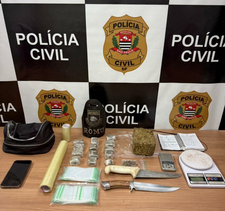 Polícia Civil prende suspeito de tráfico durante operação em Piracicaba