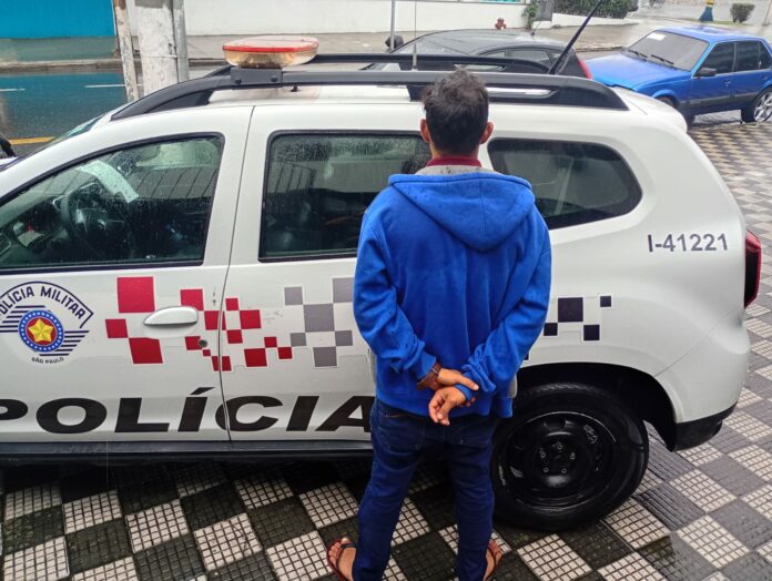 Procurado pela Justiça por tráfico de drogas é preso pela PM em Jacareí