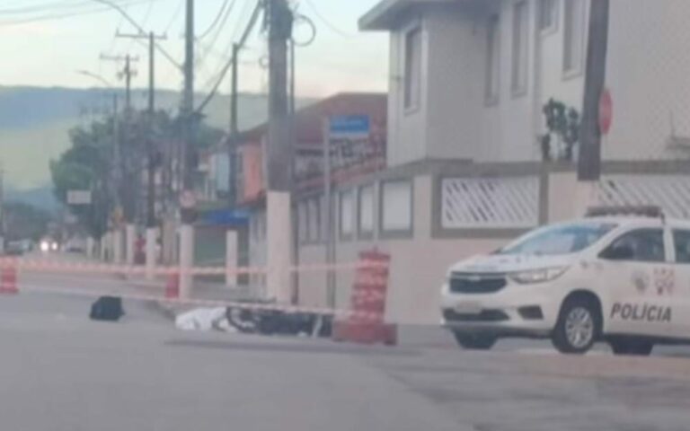 Motociclista morre em acidente de trânsito em Santos