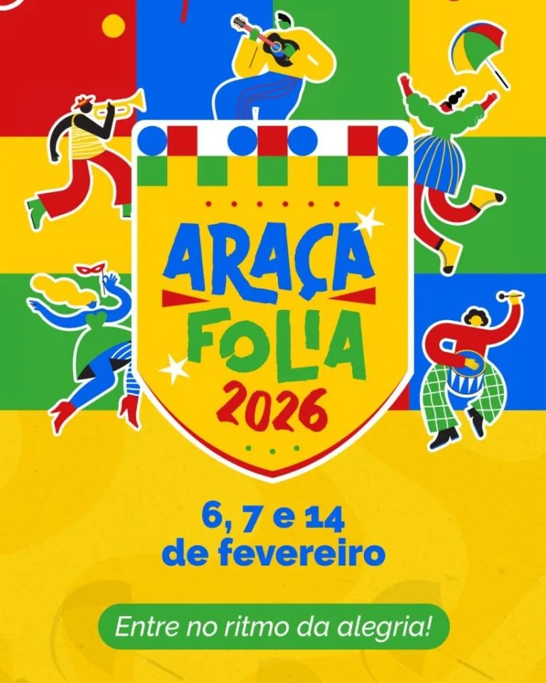 Araçafolia: Araçatuba define programação do Carnaval 2026