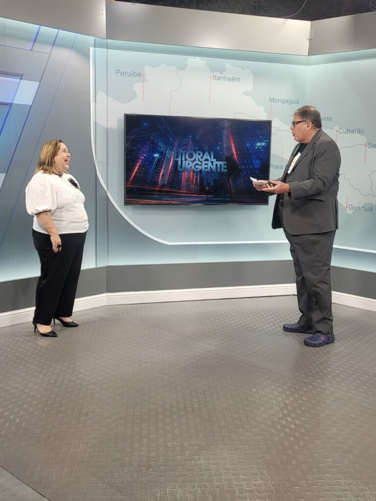 Vice-prefeita de Cubatão fala sobre projetos da cidades no Litoral Urgente