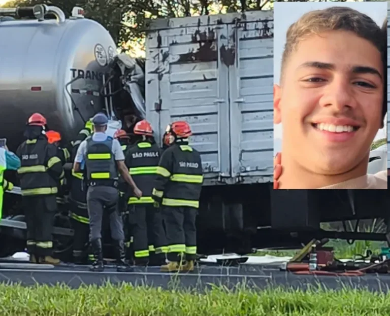 Jovem de 18 anos morre em colisão entre caminhões na Marechal Rondon