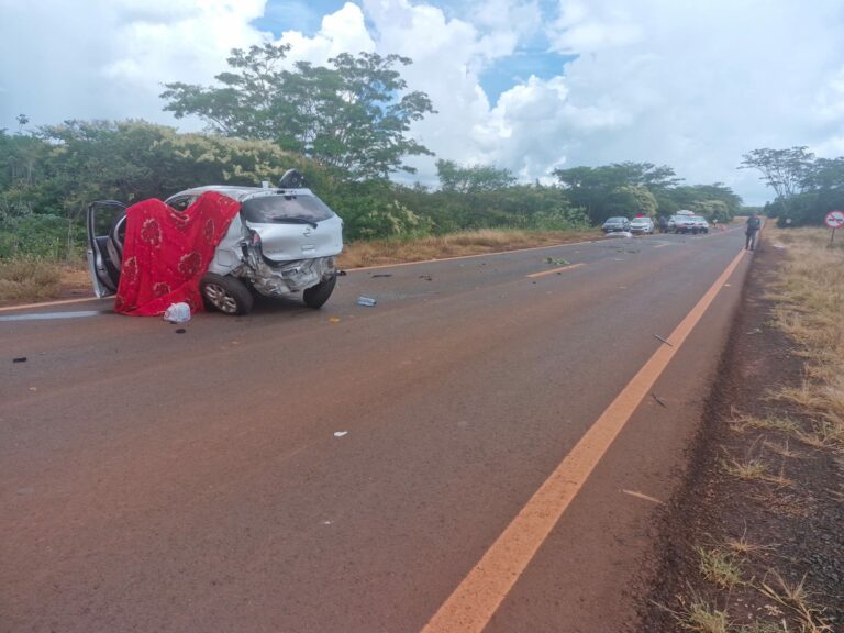 Acidente em rodovia deixa dois mortos e três feridos em Palestina