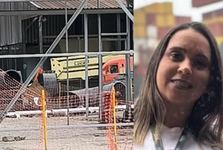 Mulher morre após cair de 20 metros dentro de terminal portuário