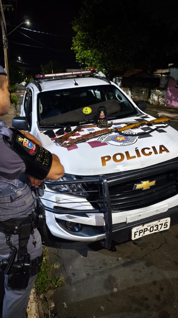 Homem é preso com arsenal de armas escondido em chácara