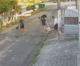 assalto guaruja televisao