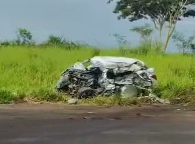 Idoso morre em colisão com caminhão em Novo Horizonte