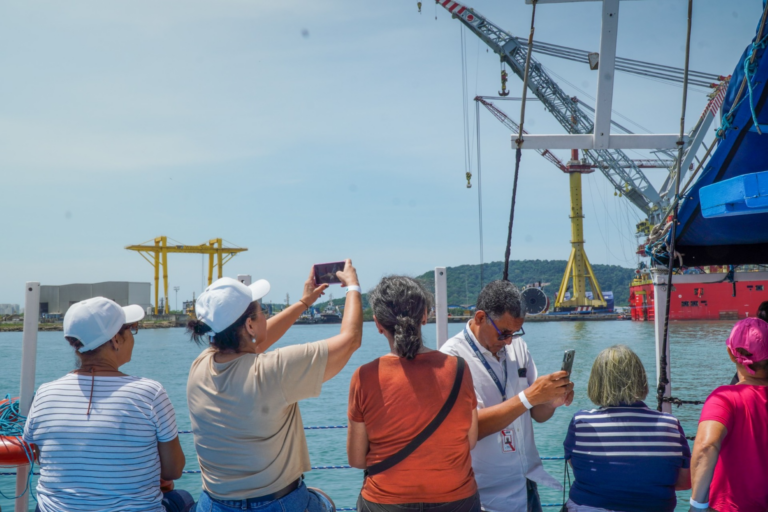 Museu do Porto de Santos lança “PassaPorto” com passeios gratuitos de barco no estuário