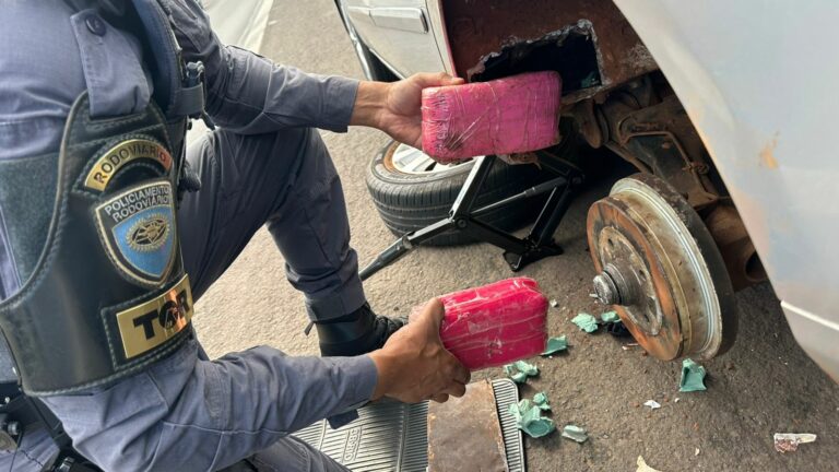 Polícia Rodoviária apreende mais de 23 kg de haxixe em rodovia