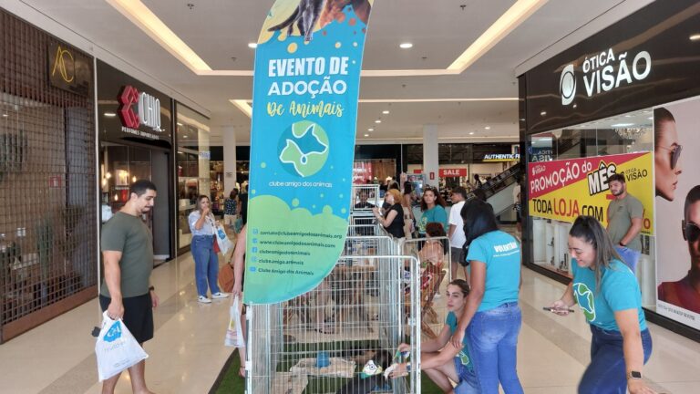 Shopping Praça Nova recebe 1ª feira de adoção de animais de 2026