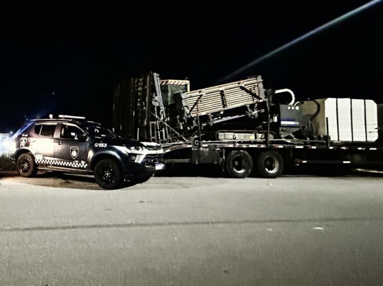 GCM de Taubaté recupera caminhões e máquina de R$ 2,5 milhões furtados em São José