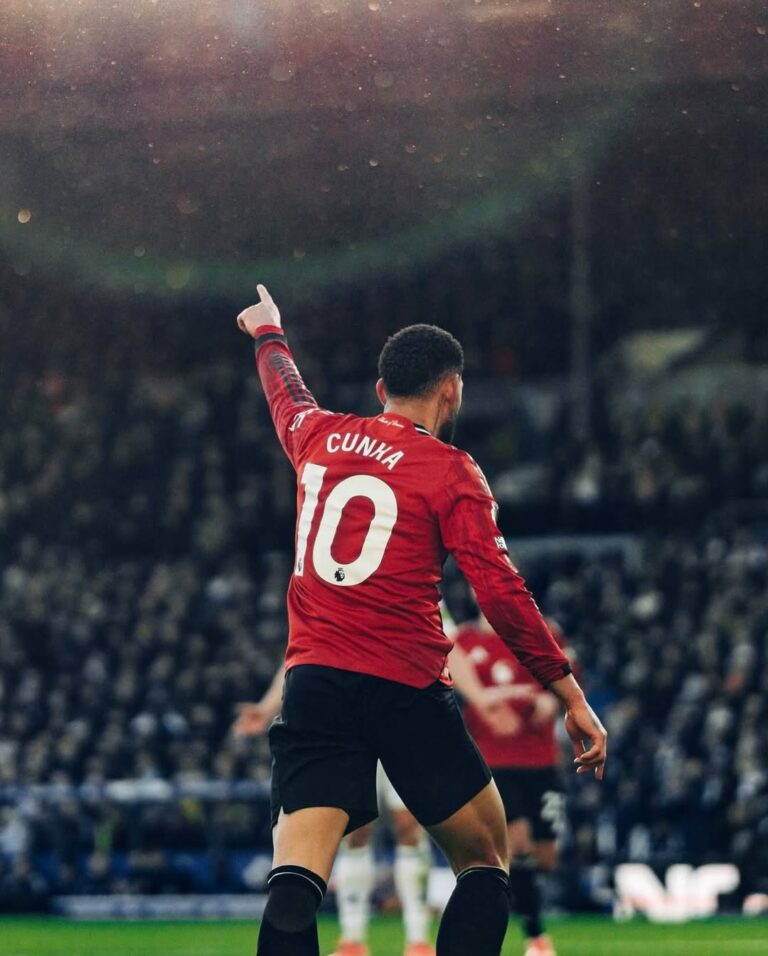 Quarto gol de Matheus Cunha pelo Manchester United mantém atacante na rota da Copa do Mundo