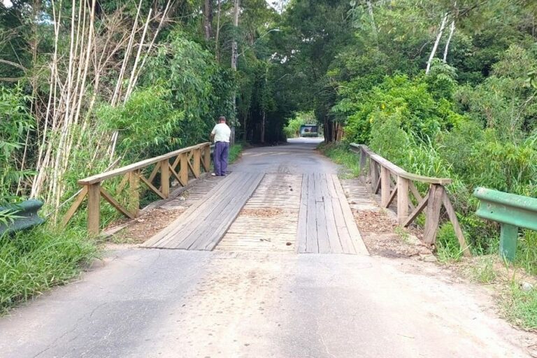 Ponte da região sudeste de São José será interditada para obras a partir de terça (13)