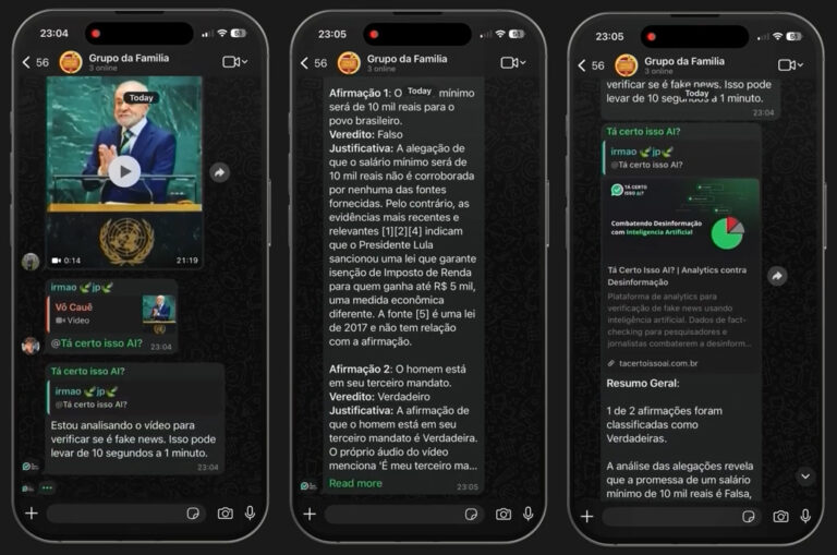 Chatbot contra desinformação criado por alunos da região vence desafio internacional de IA