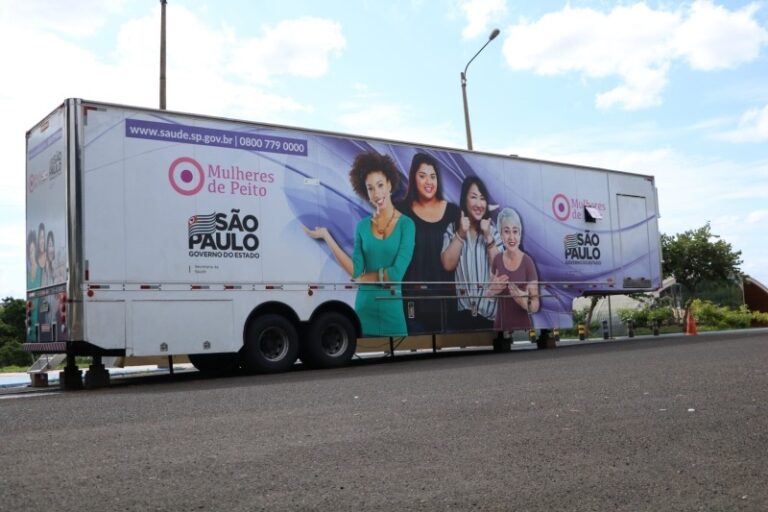 Carreta do programa Mulheres de Peito oferece mamografias gratuitas em Votuporanga