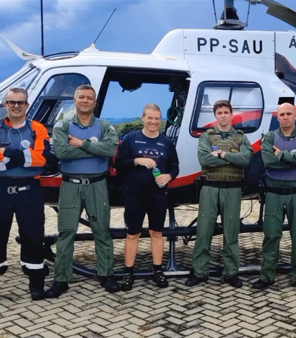 Ciclista de 65 anos é resgatado pelo após se perder no Pico das Cabras, em Campinas