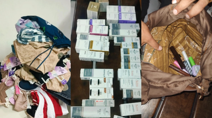 Três mulheres são presas por furtar mais de R$ 5 mil em produtos de shopping