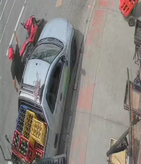 GRAVIDA PRESA ACIDENTE