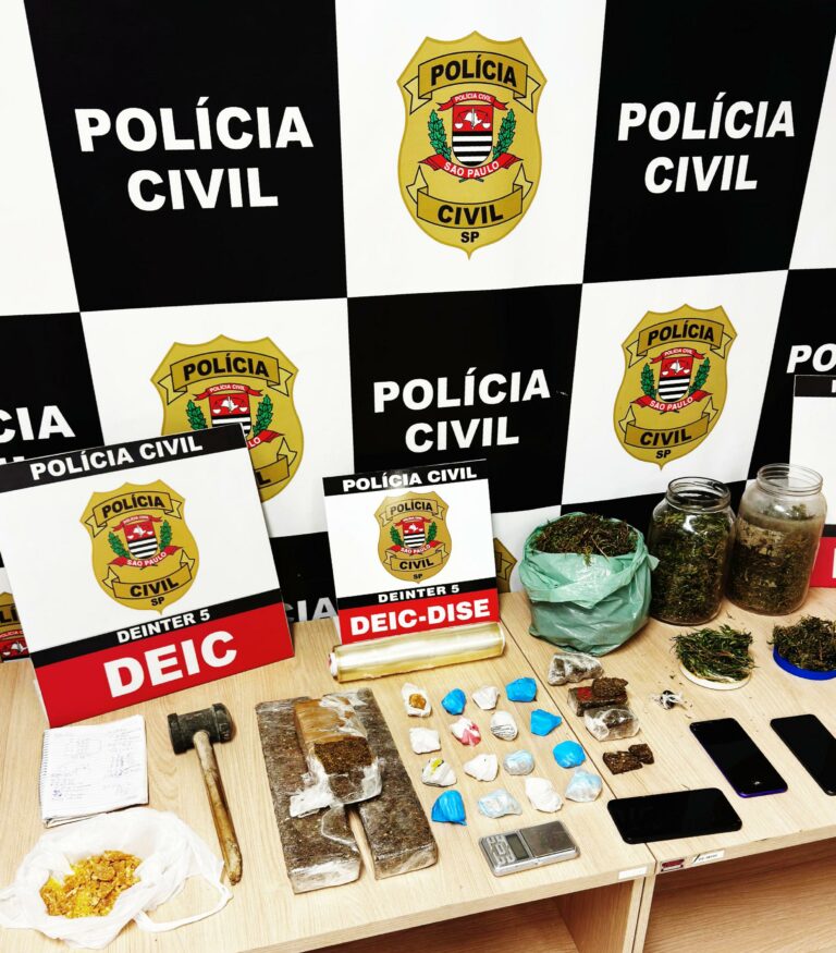 DISE de Rio Preto prende homem em flagrante por tráfico de drogas