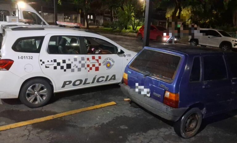 PM prende suspeito por receptação e adulteração de carro na zona norte de São José