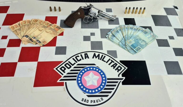 Polícia Militar prende homem por porte ilegal de arma em São José dos Campos